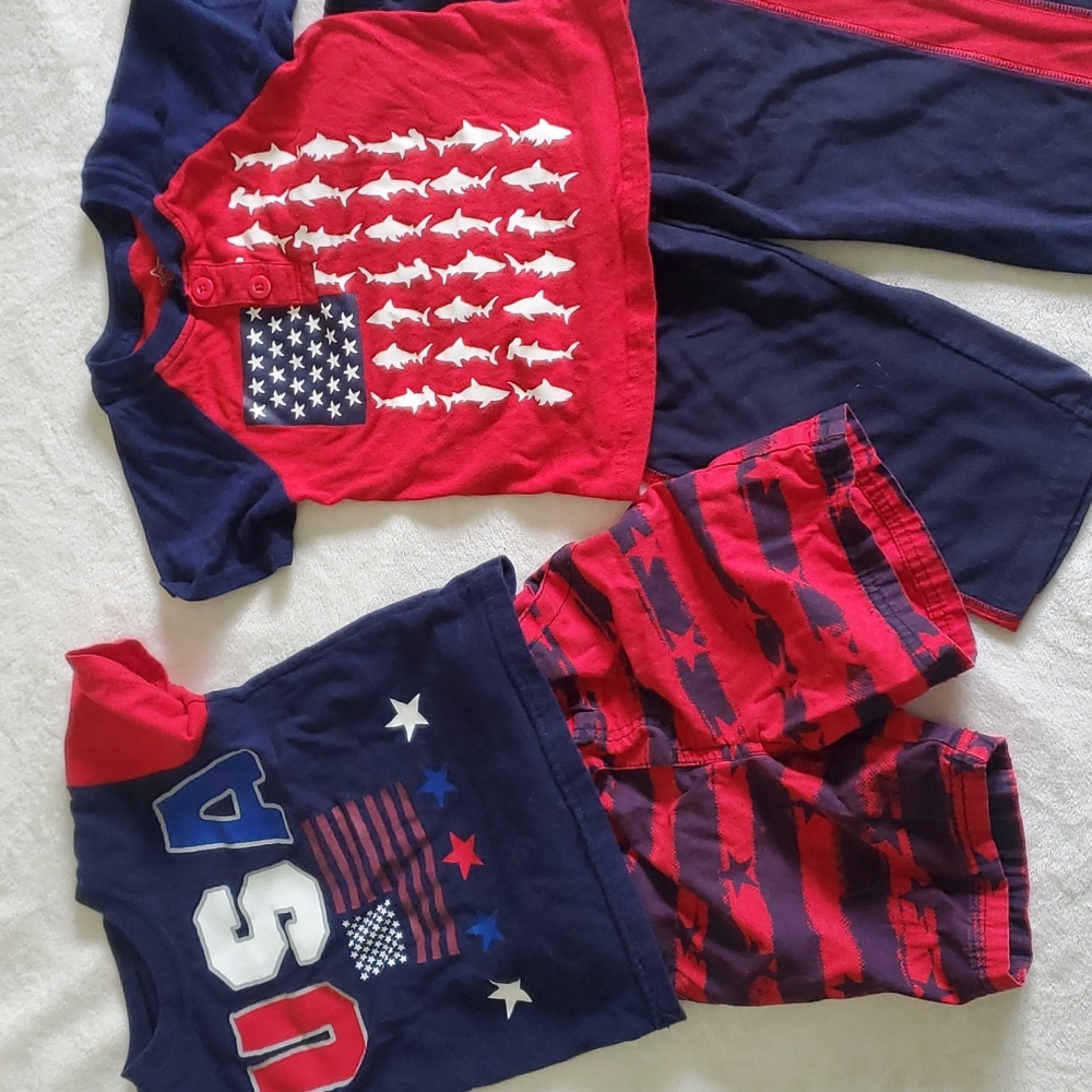 Boys 4th of July 3T